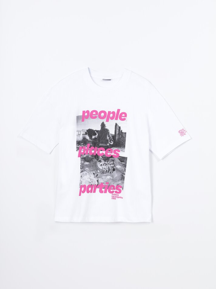 Camiseta maxi-print - Off-White