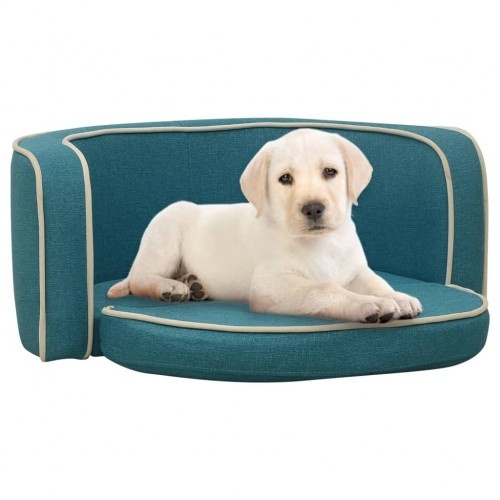 Sofá dobrável para cães Vidaxl turquesa