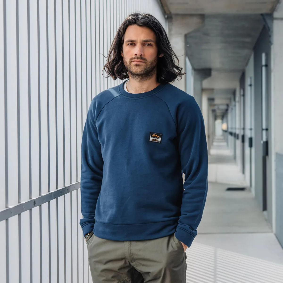 Lundhags Men's Järpen Sweater Light Navy