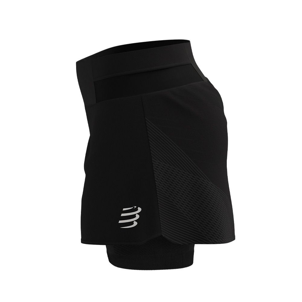 Compressport PERFORMANCE SKIRT - Jupe-short Femme black
