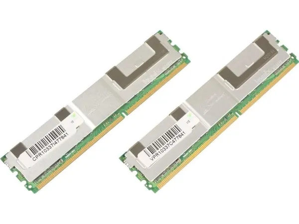 CoreParts - DDR2 - sæt - 8 GB: 2 x 4 GB - DIMM 240-pin - 400 MHz / PC2-3200 - registreret - ECC - for IBM eServer xSeries 260; Lenovo BladeCenter HS20; JS21; System x38XX; x3950; x3950 E
