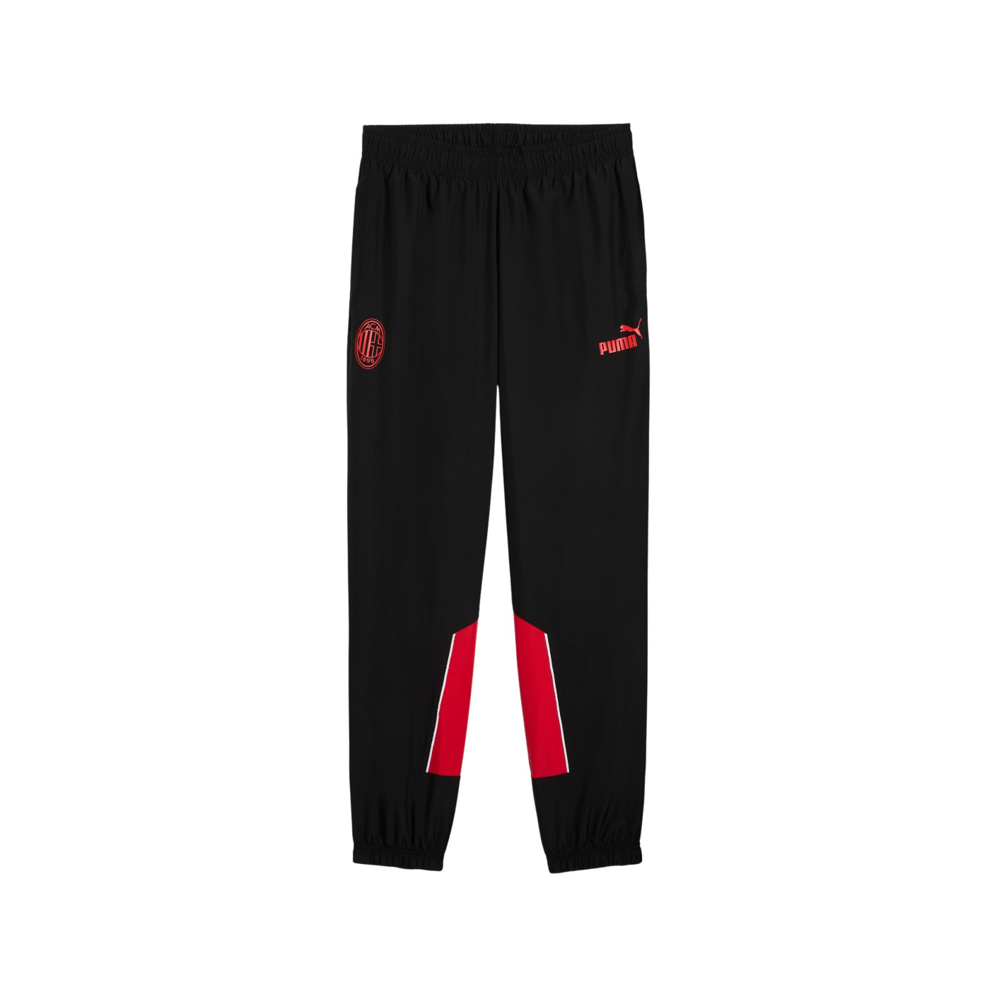 PUMA AC Milan FtblArchive Trainingspak Full-Zip 2024-2025 Zwart Rood