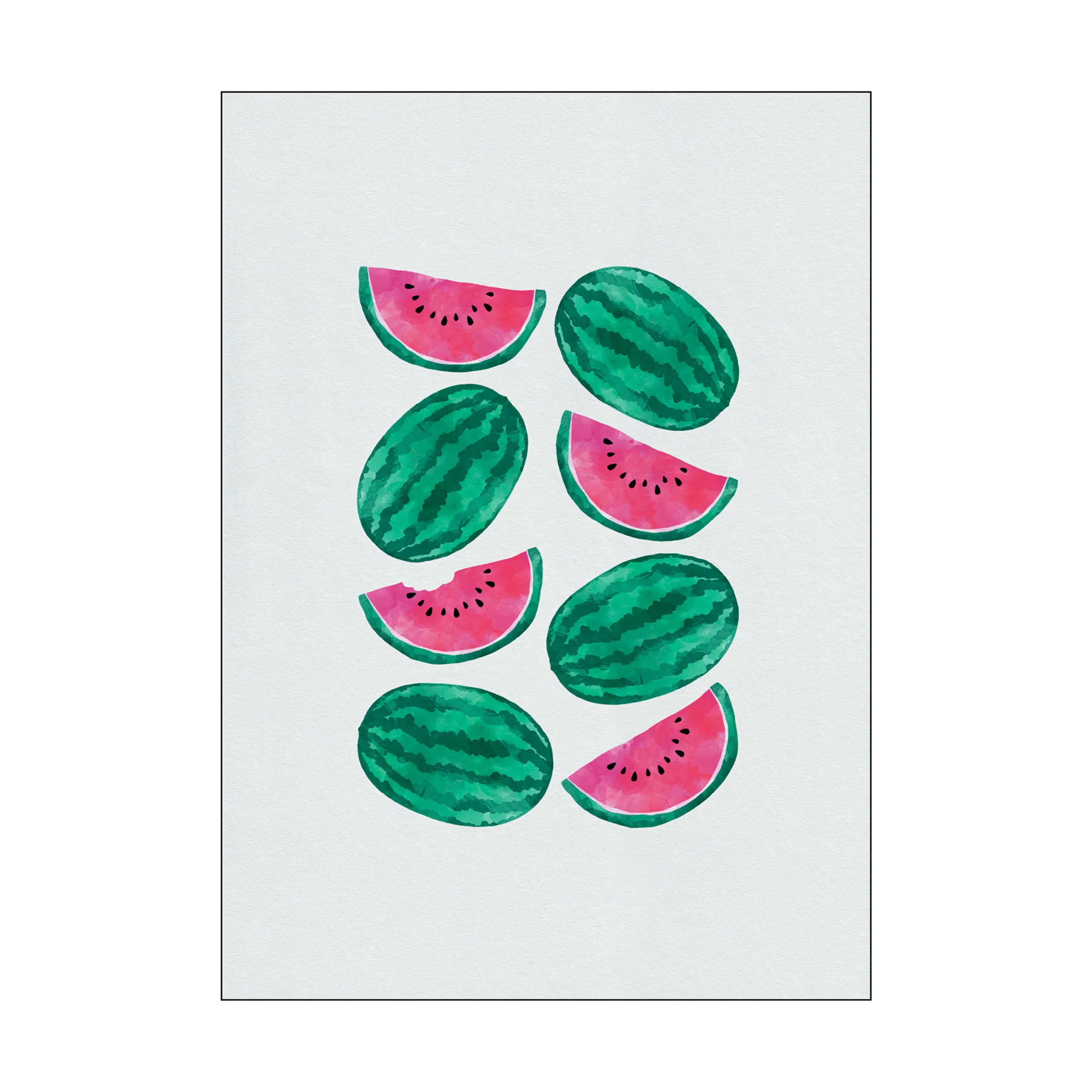 Poster&Frame Plakat - Watermelon Crowd