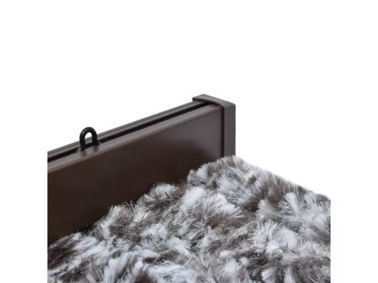 Moustiquaire Marron et beige 56 x 185 cm Chenille
