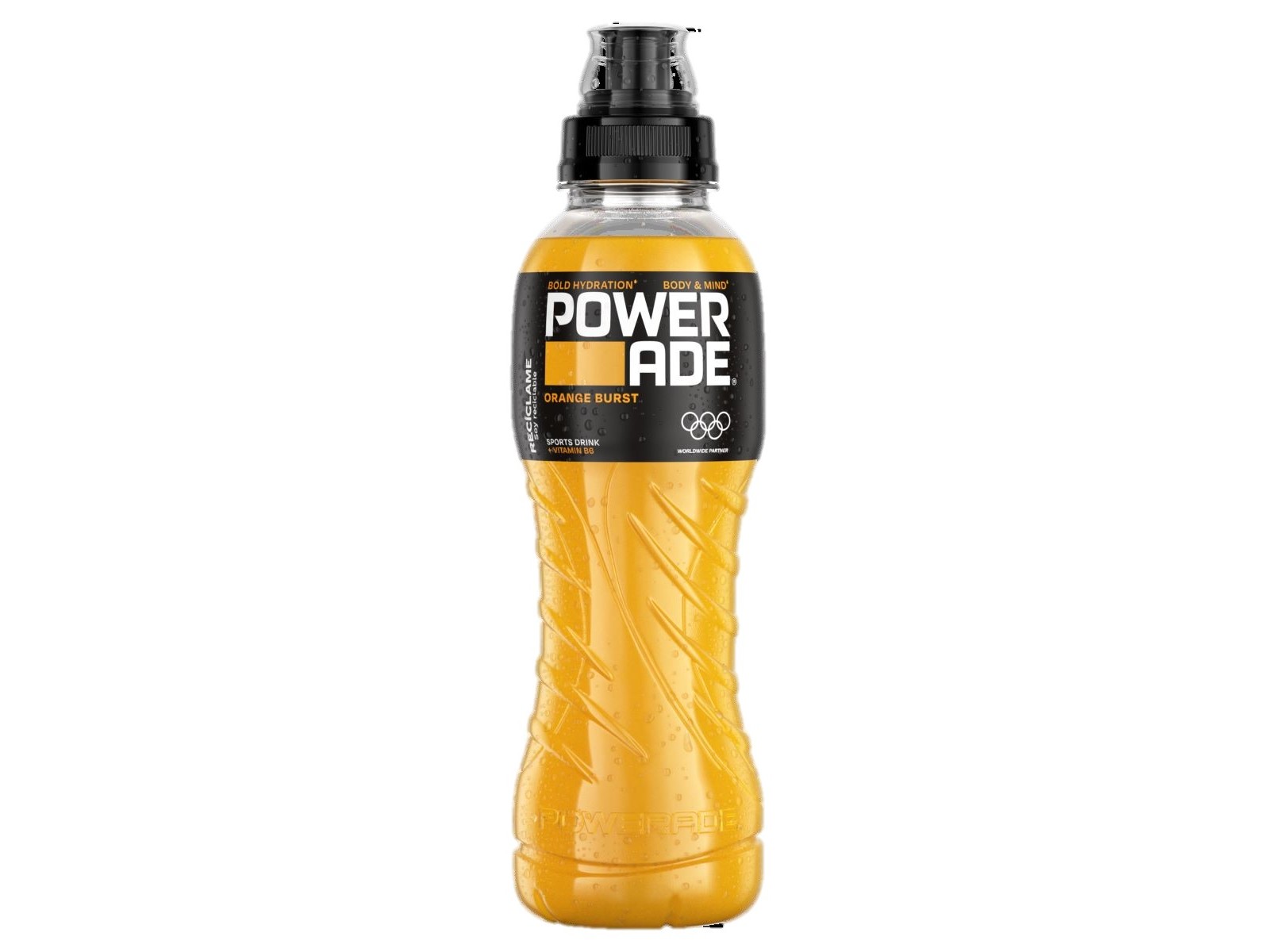 BEBIDA ISOTÓNICA POWERADE ORANGE BURST 0.50L