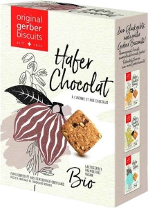 Gerber Hafer Chocolat Biscuits Bio, 160 g