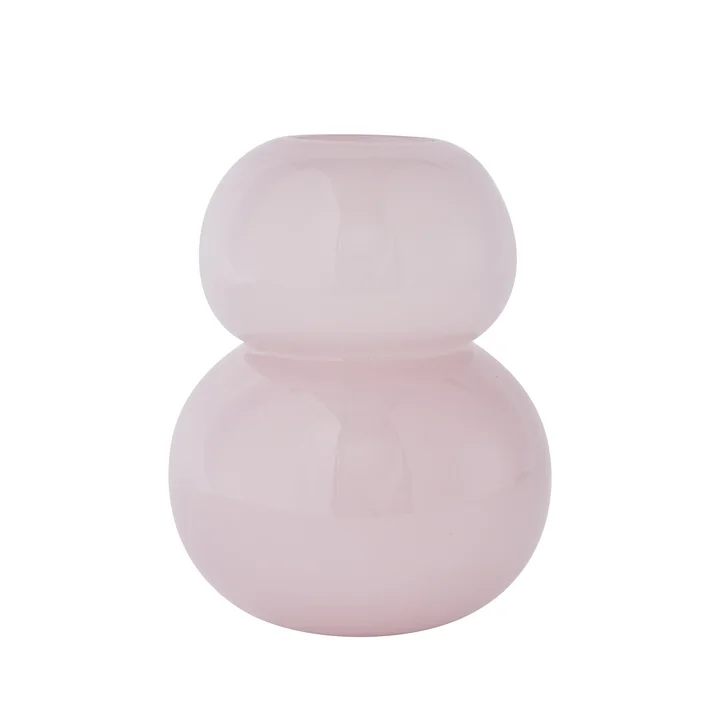OYOY - Lasi Vase small, H 23 cm, rose