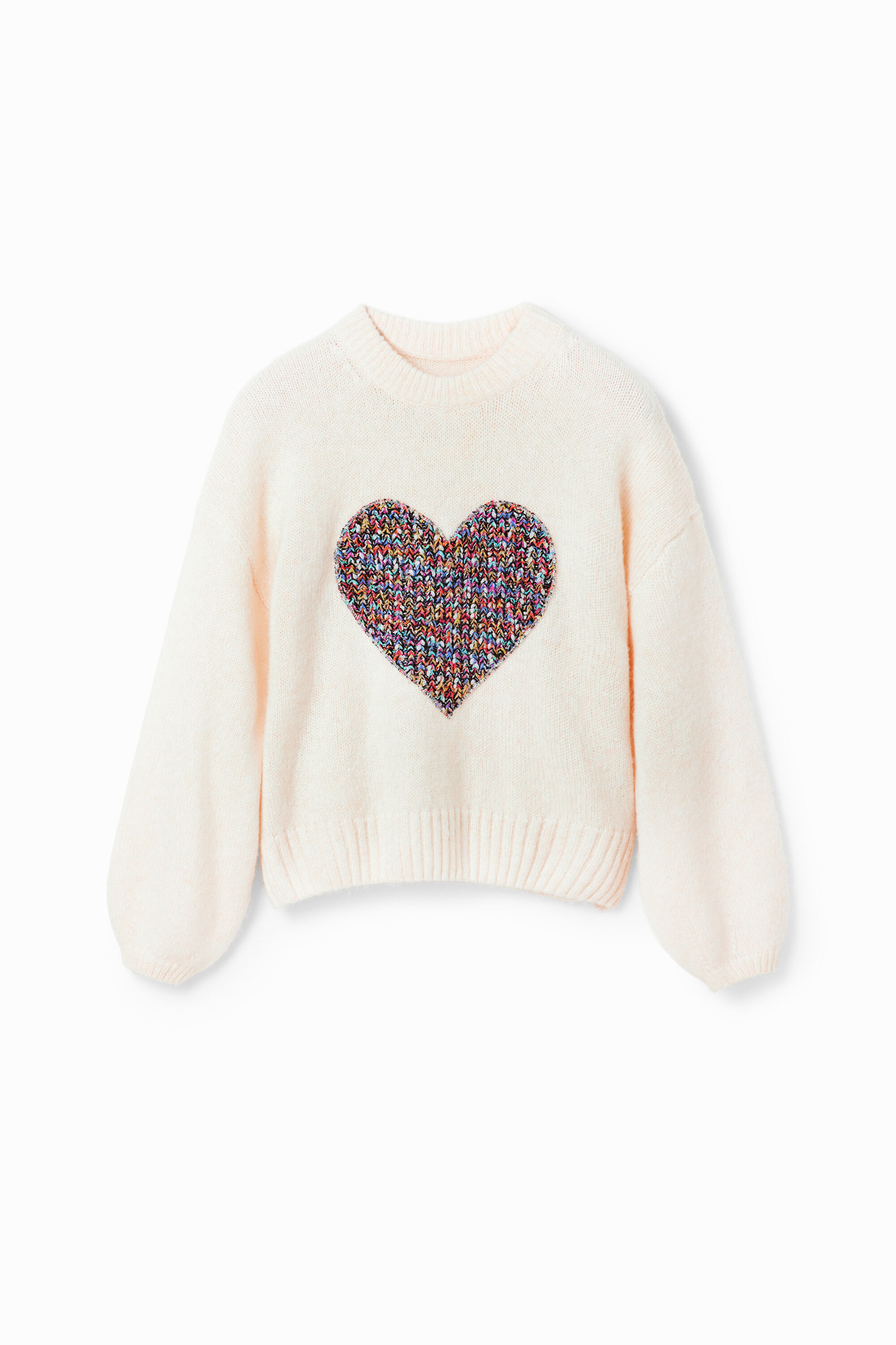 Pull oversize cœur