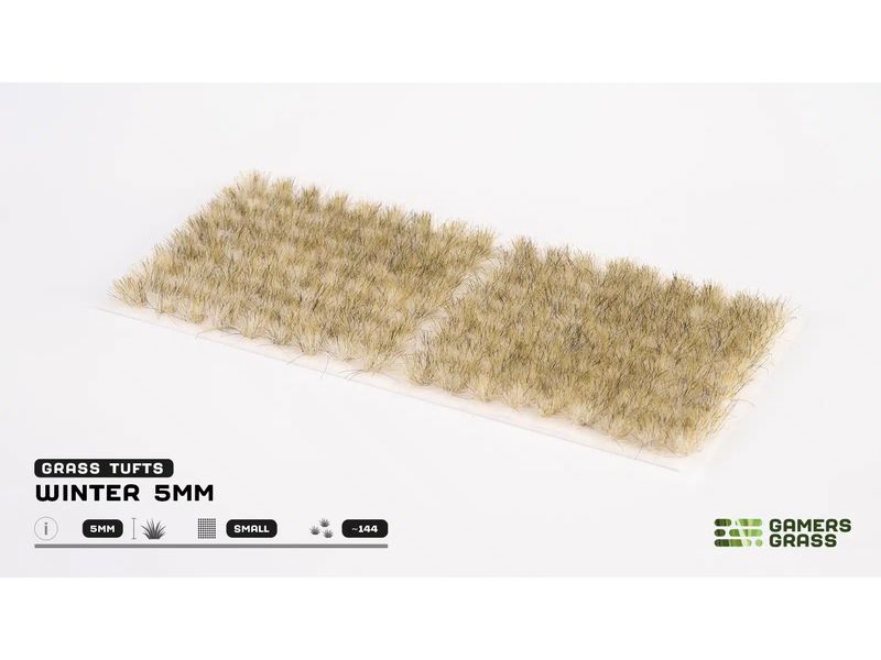 GamersGrass Tufts Wild Winter 5 mm Hochwertige Tufts für den Gelände- und Miniaturenbau
