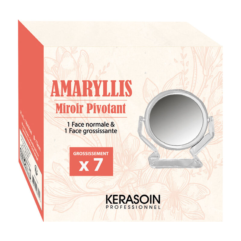 Miroir double face sur pied grossissant x 7 Amaryliss