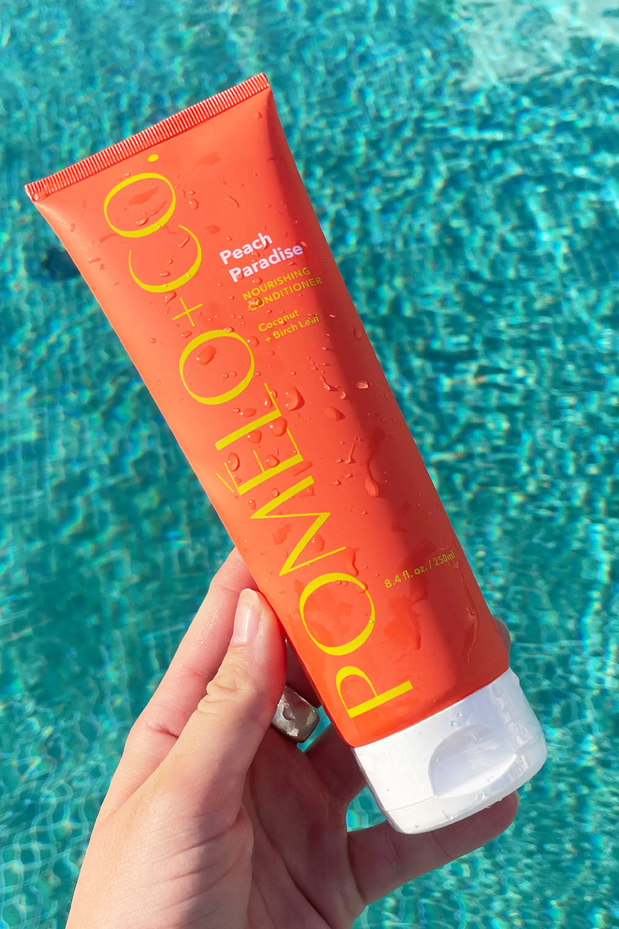 Pomélo+Co Après-shampoing pour cheveux secs Peach Paradise-200 ml