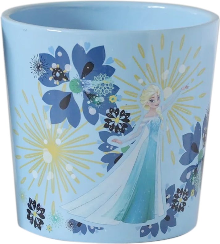 Disney bloempot Frozen elza blauw D 13 H 14 cm