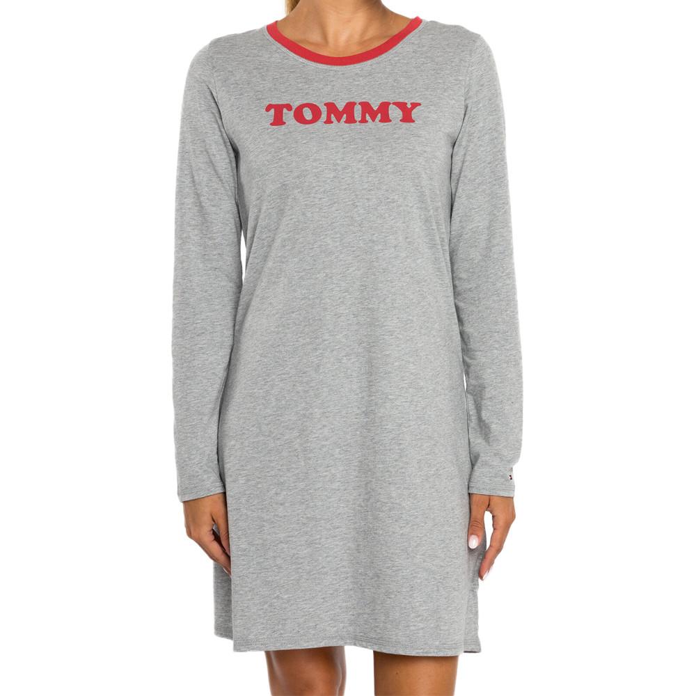 Tommy Hilfiger Chemise de nuit Gris Femme Tommy Hilfiger