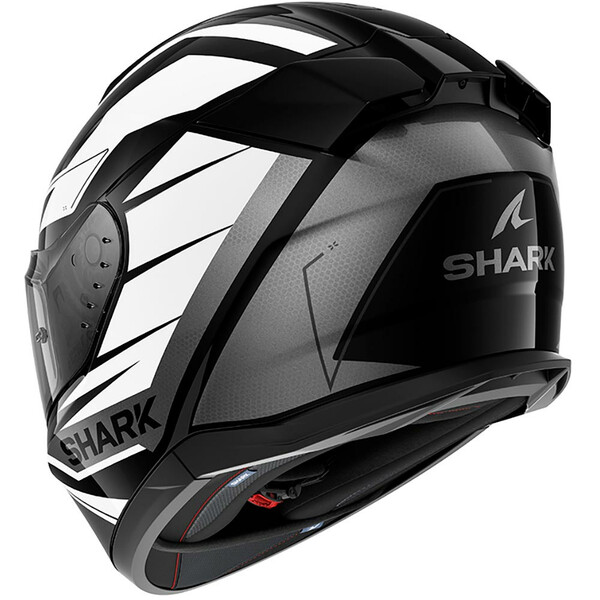 Shark - Casque D-Skwal 3 Sizler Gris brillant / Blanc / Noir