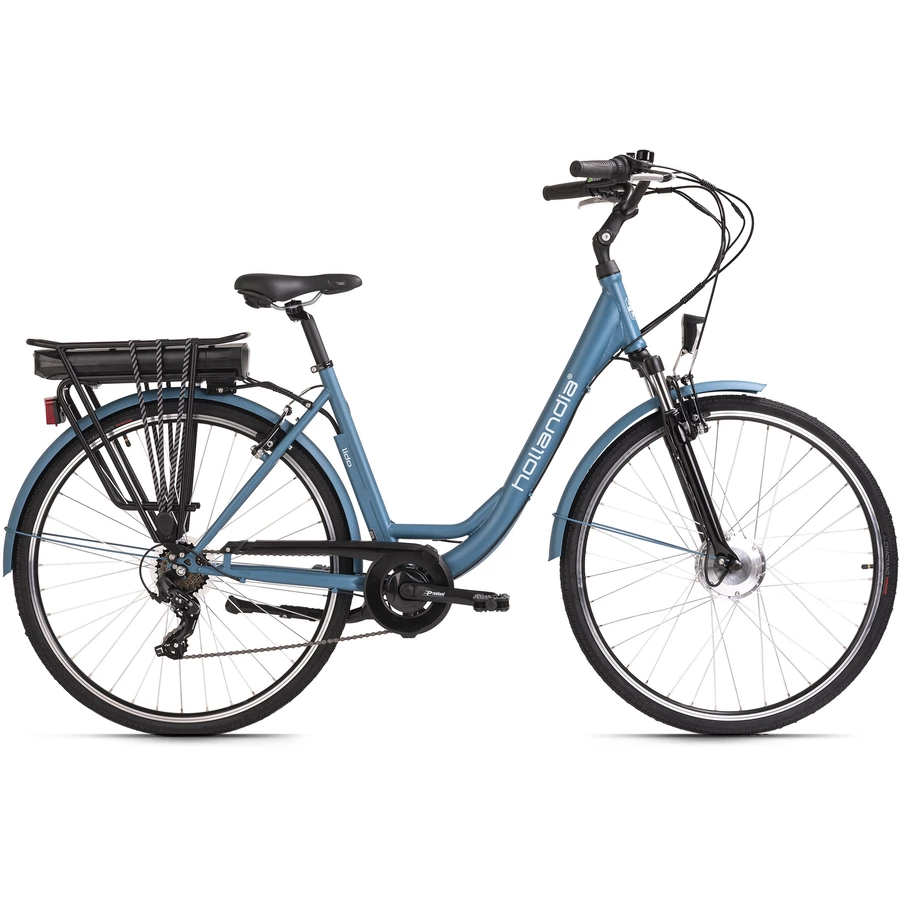 Adore E-Citybike Damen Hollandia Lido 28'' E-Bike 7 Gänge blau