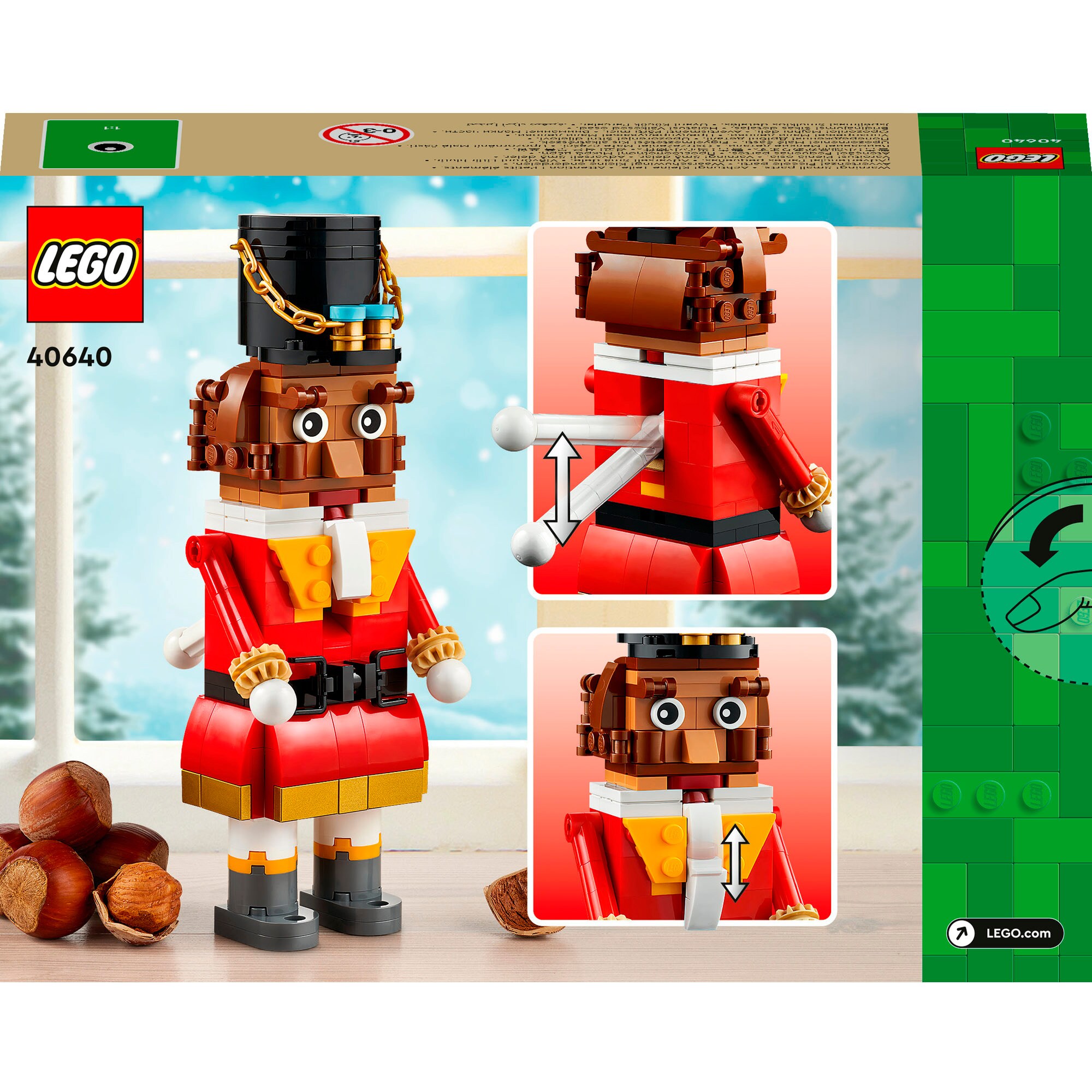 LEGO Konstruktionsspielzeug Nussknacker