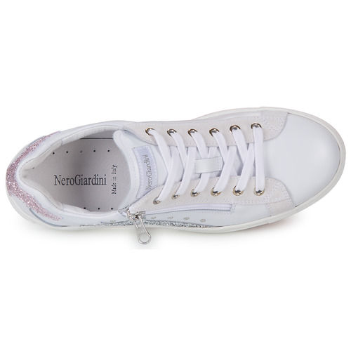 NeroGiardini - E306504D-707 - Blanc / Argenté / Rose