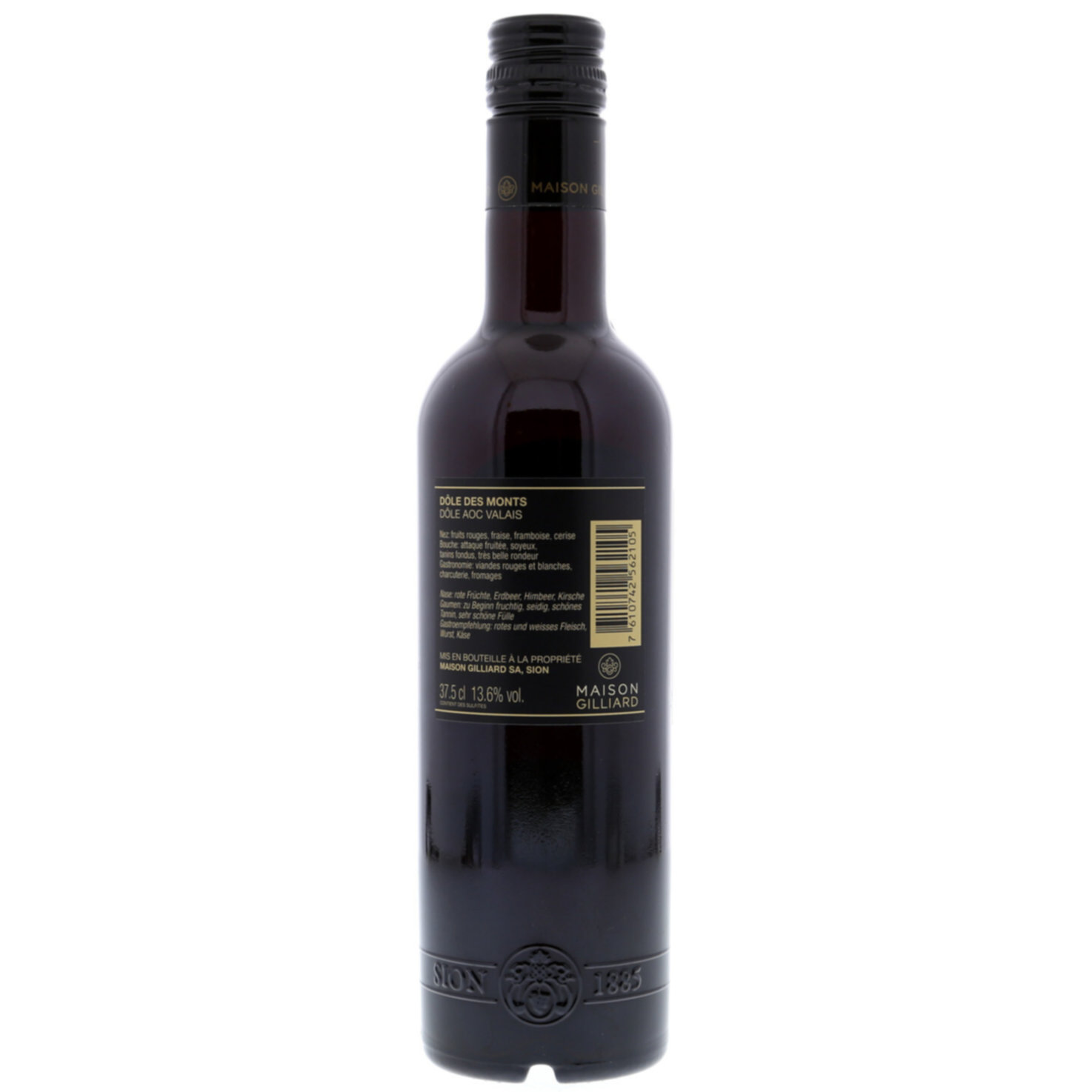 Valais AOC Dôle des Monts Maison Gilliard -37.5cl