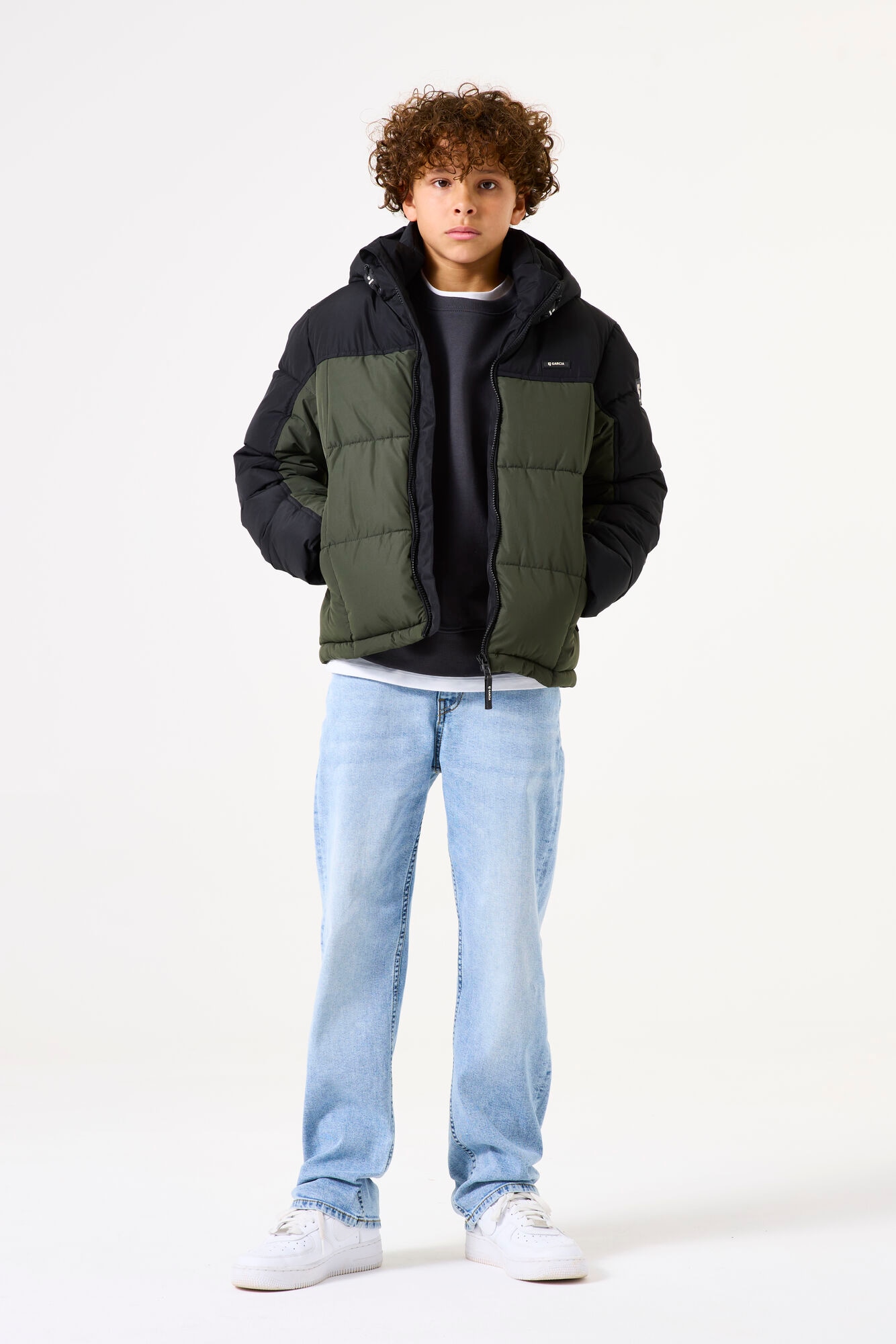 Garcia Steppjacke mit Kapuze mit Kapuze for BOYS