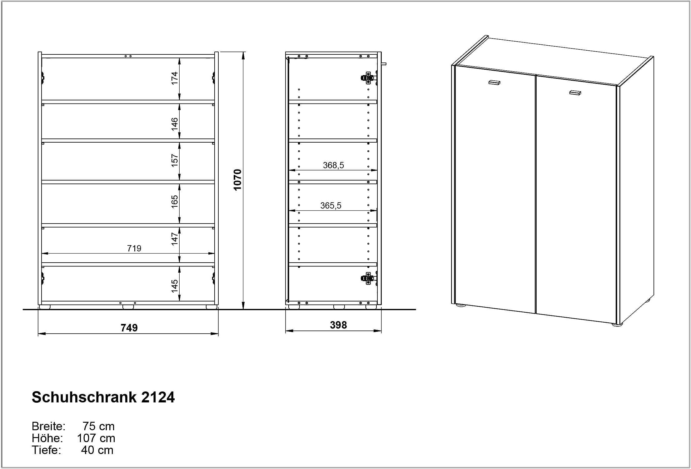 Schuhschrank LUCENA