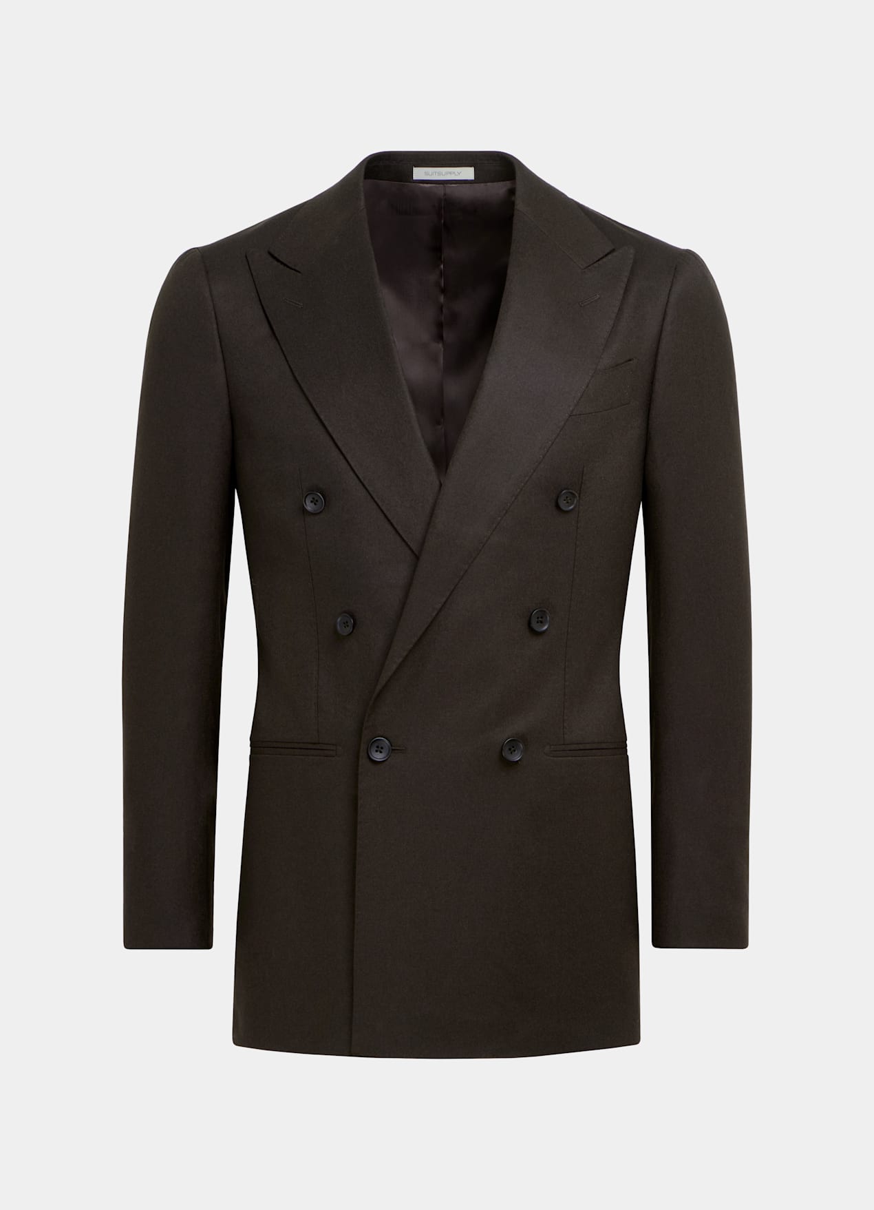 Costume Havana coupe Tailored marron foncé