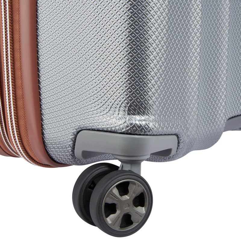 Valise rigide St-Tropez Extensible 76.5 cm Platinium