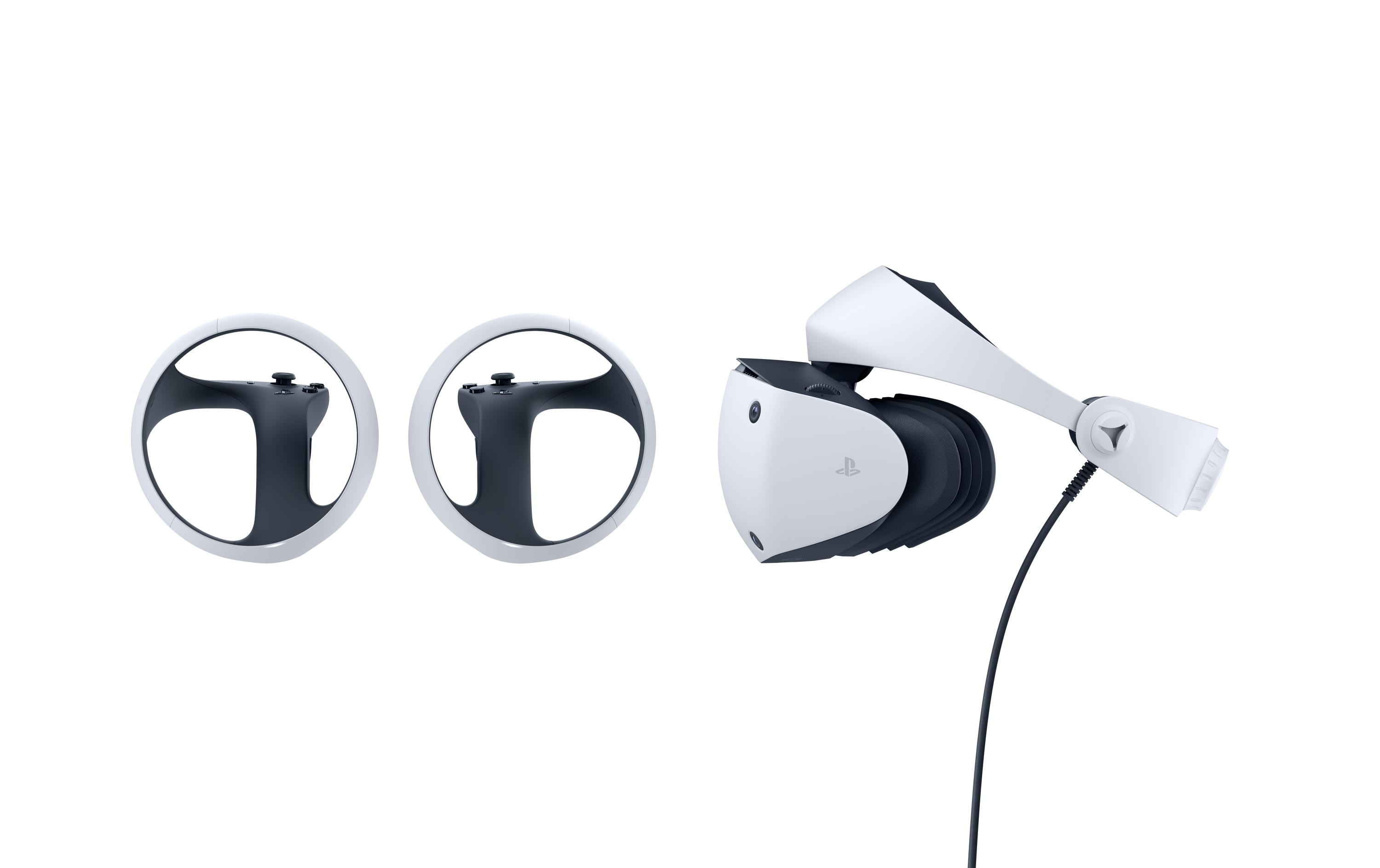 VR-Brille PlayStation VR2<br>Virtual Reality Headset und Controller für die PlayStation 5
