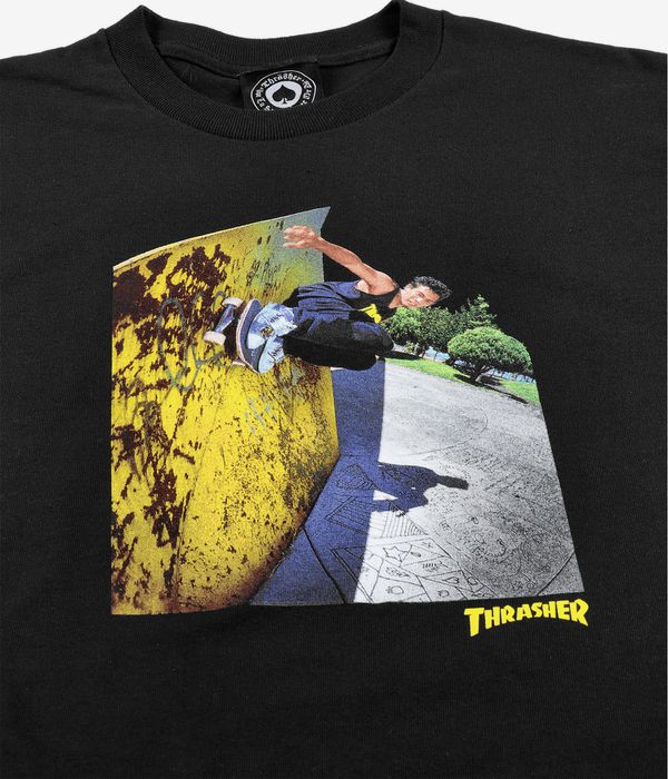 Thrasher Mic-E Wallride T-Shirt (black)
