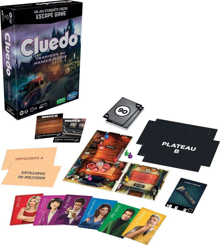 CLUEDO ESCAPE - MANOIR TUDOR