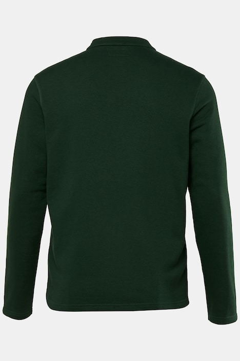 Men+ Sweat-Janker, Stehkragen, Stickerei, bis 8 XL