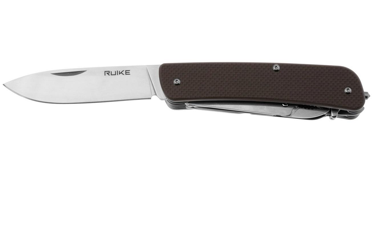 Ruike L51-B 12C27, Brown G10, zakmes