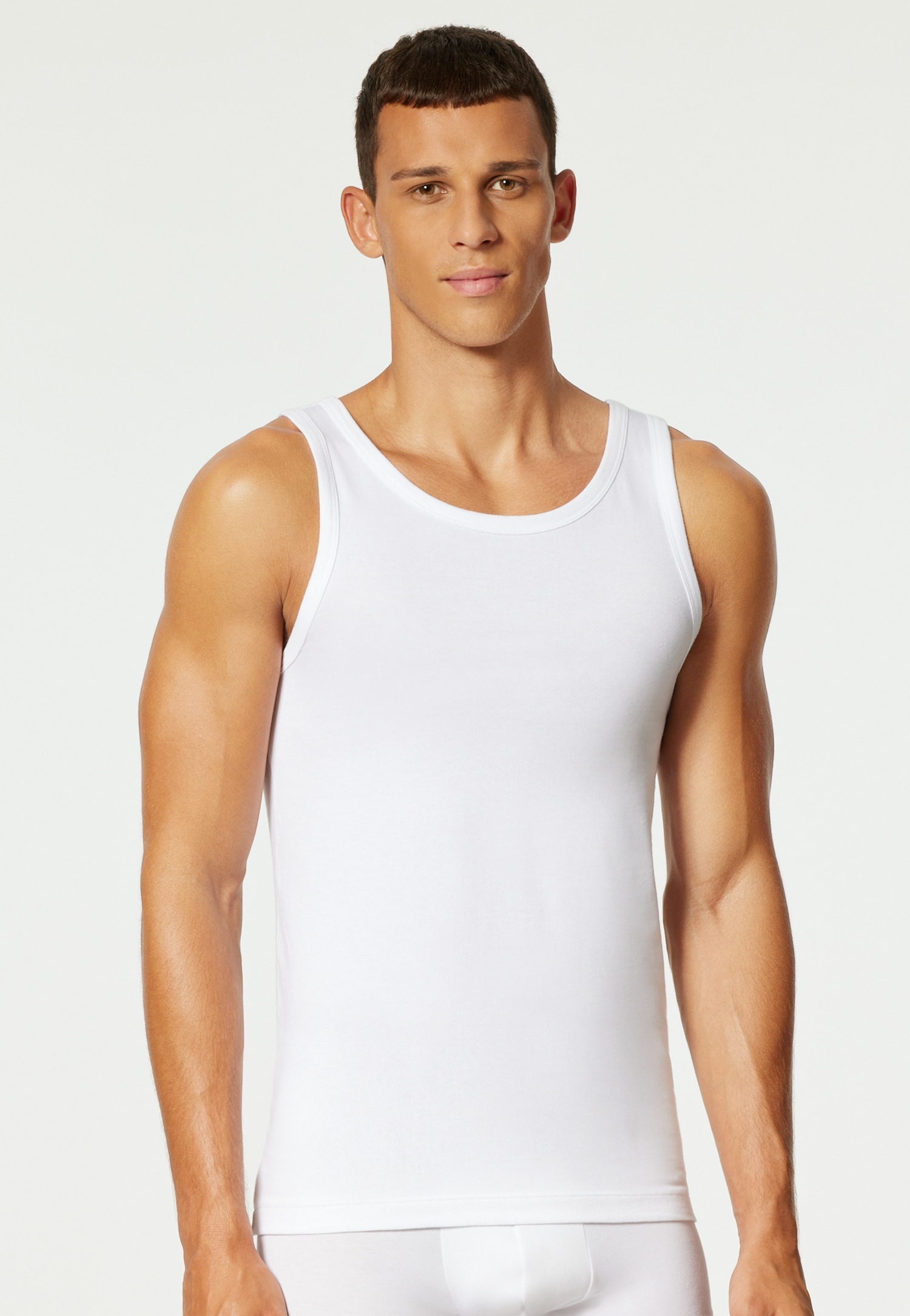 uncover by SCHIESSER Unterhemd »Uncover Cotton«, Rundhals, elastisch, Cotton-Mix, Multipack