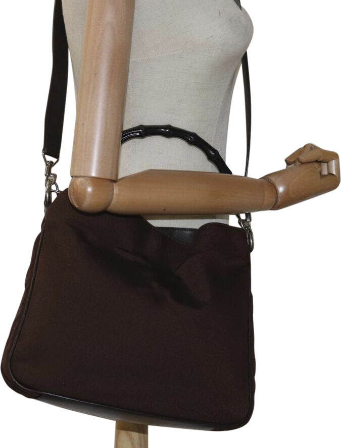 Gucci Vintage Gucci Bamboo Brown