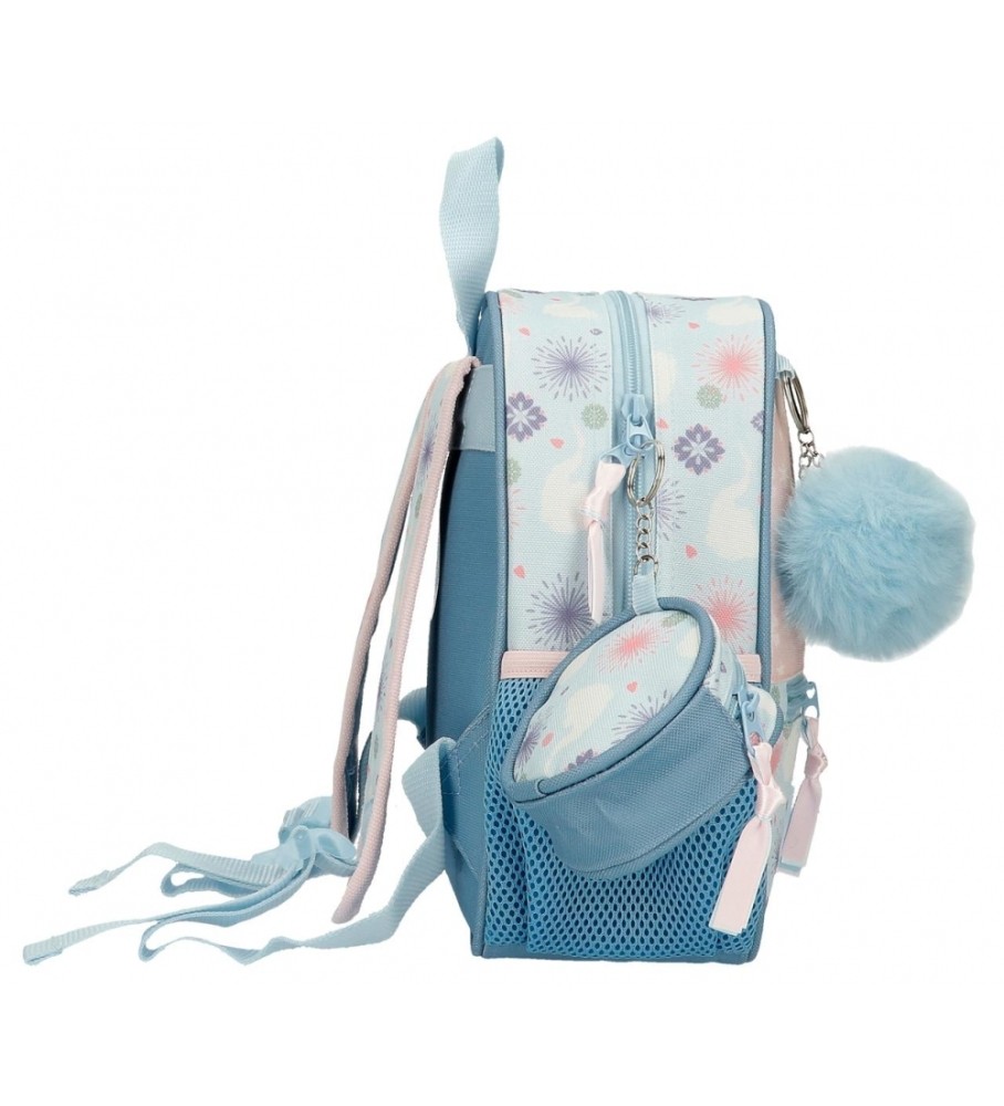 Mochila Disney Own Your Destiny Azul - 23x25x10cm