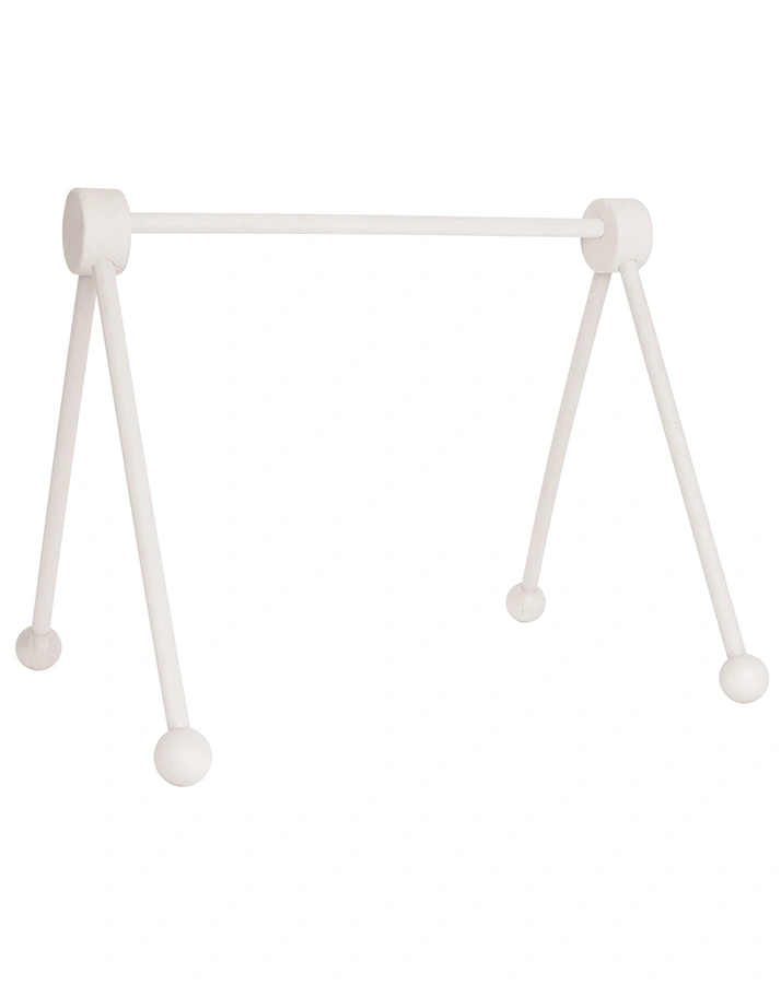 Holz-Spielbogen BASIC GYM (61x48x54) (Farbe: weiß)