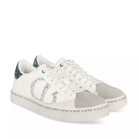 Baskets BLANC COTTON BELT