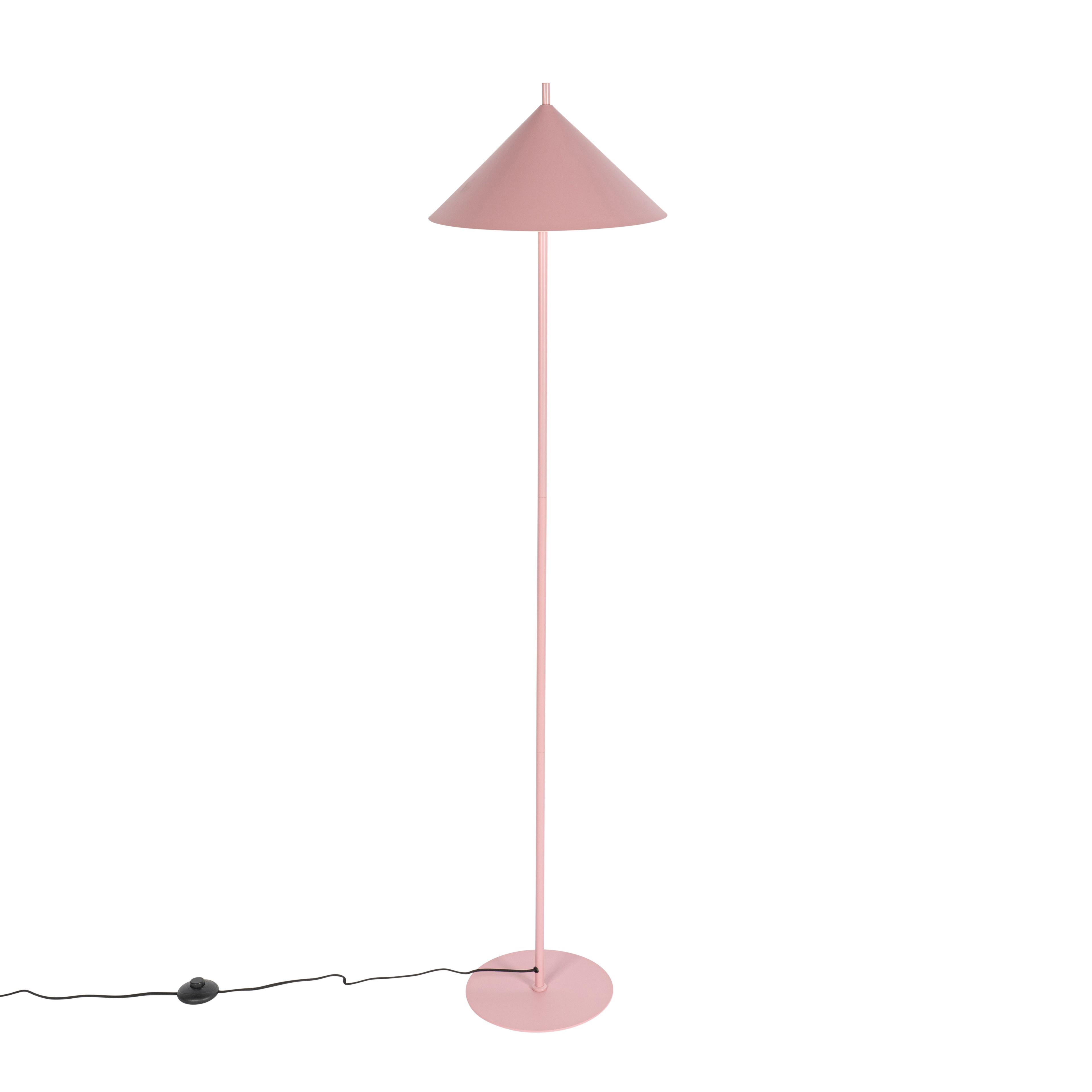Design vloerlamp roze driehoek - Triangolo