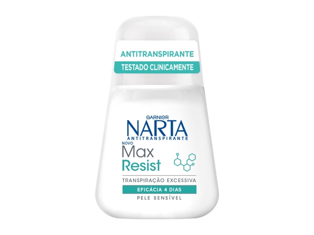 DEO ROLL-ON NARTA MAX RESIST SENSÍVEL 50ML
