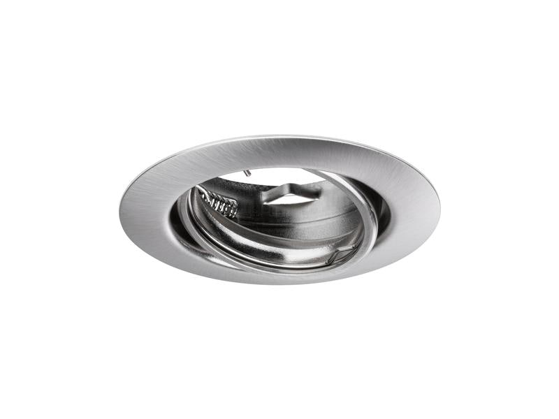 Paulmann Einbauspot LED Base Basisset, GU10, 10 x 10W, Eise Spotleuchte zur Deckenmontage
