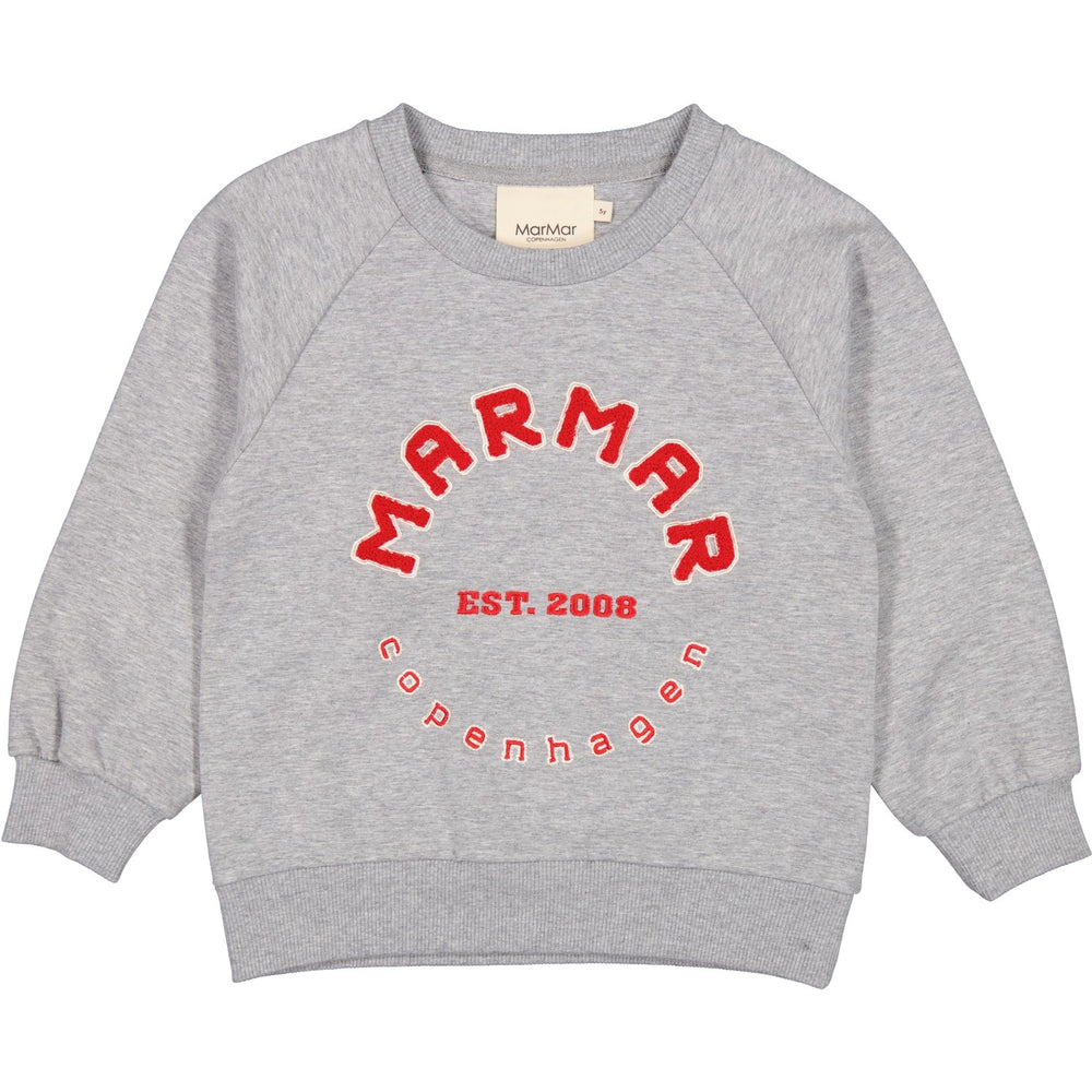 Køb MarMar Double Jersey Red Logo Theos Sweatshirt