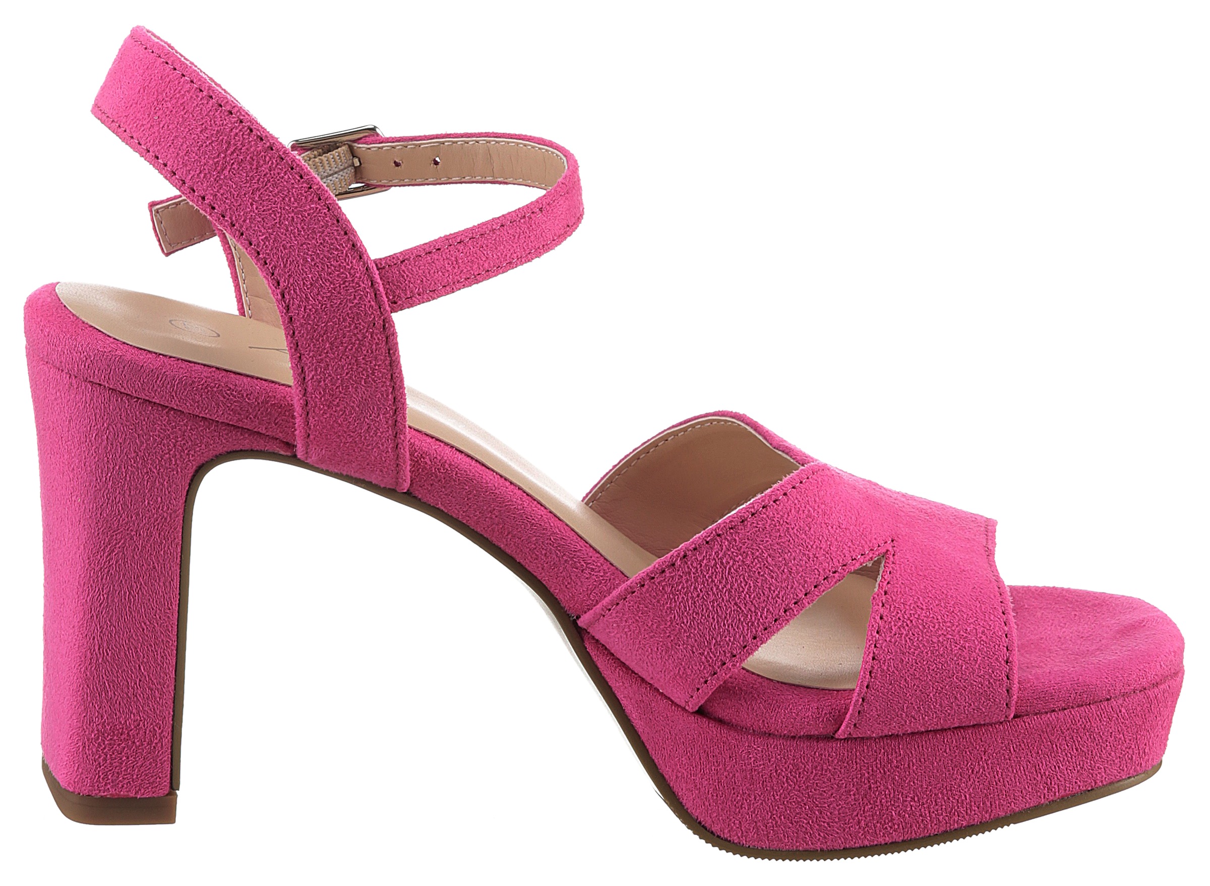 Aniston SHOES High-Heel-Sandalette  , Sommerschuh, Abendsandale, Plateau - NEUE KOLLEKTION