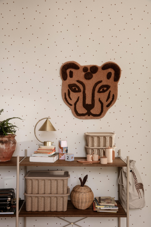Ferm Living Meridian tafellamp LED oplaadbaar zwart