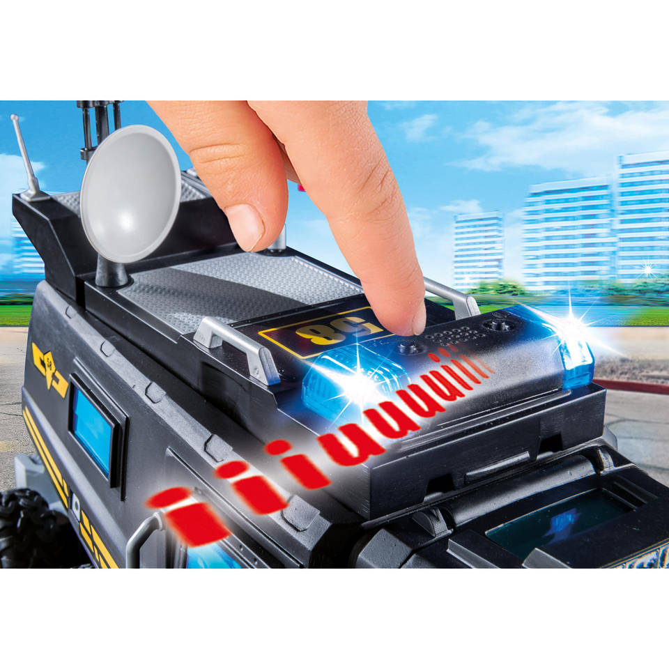PLAYMOBIL City Action SIE-truck met licht en geluid 9360
