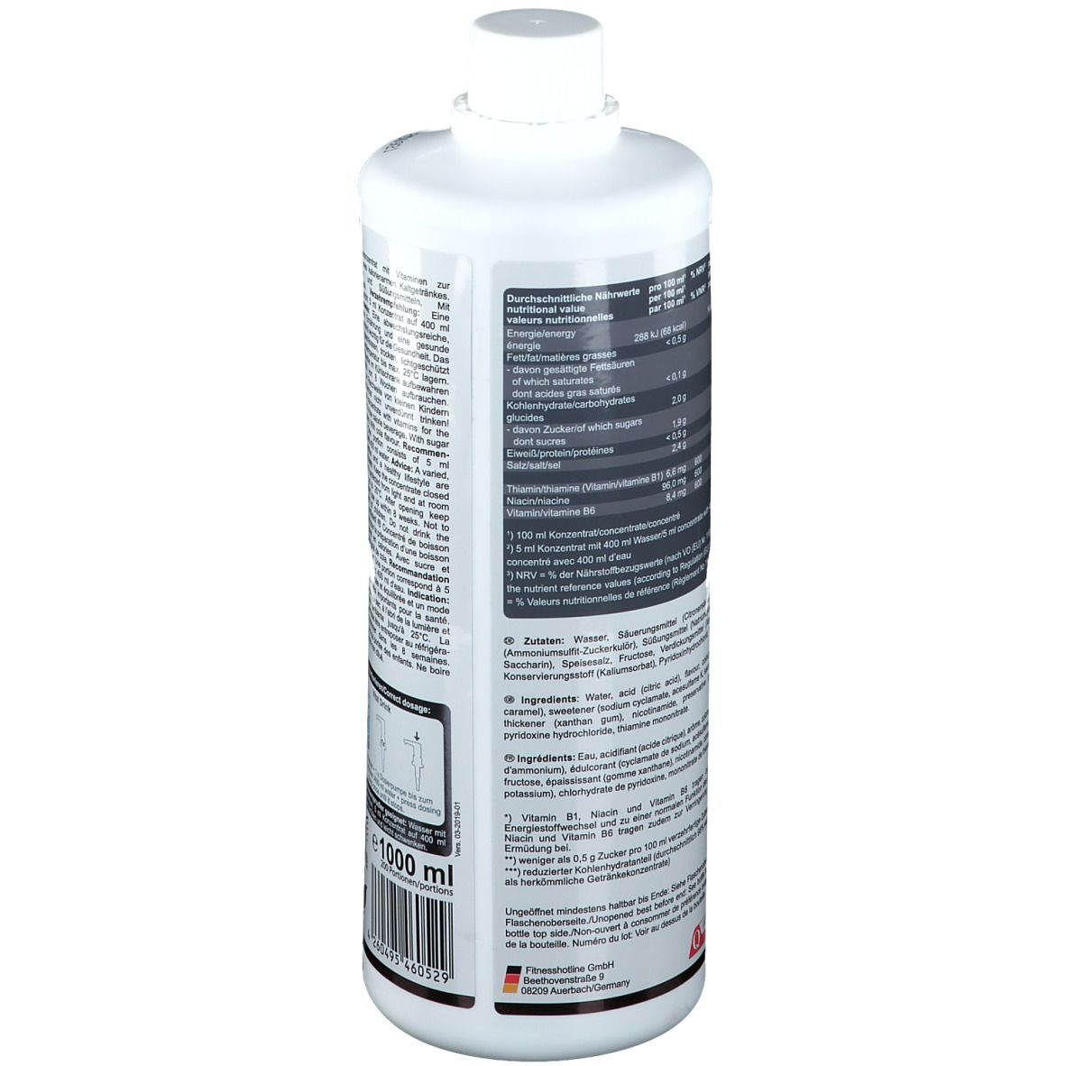 Best Body Nutrition Low Carb Vital Drink, Cola