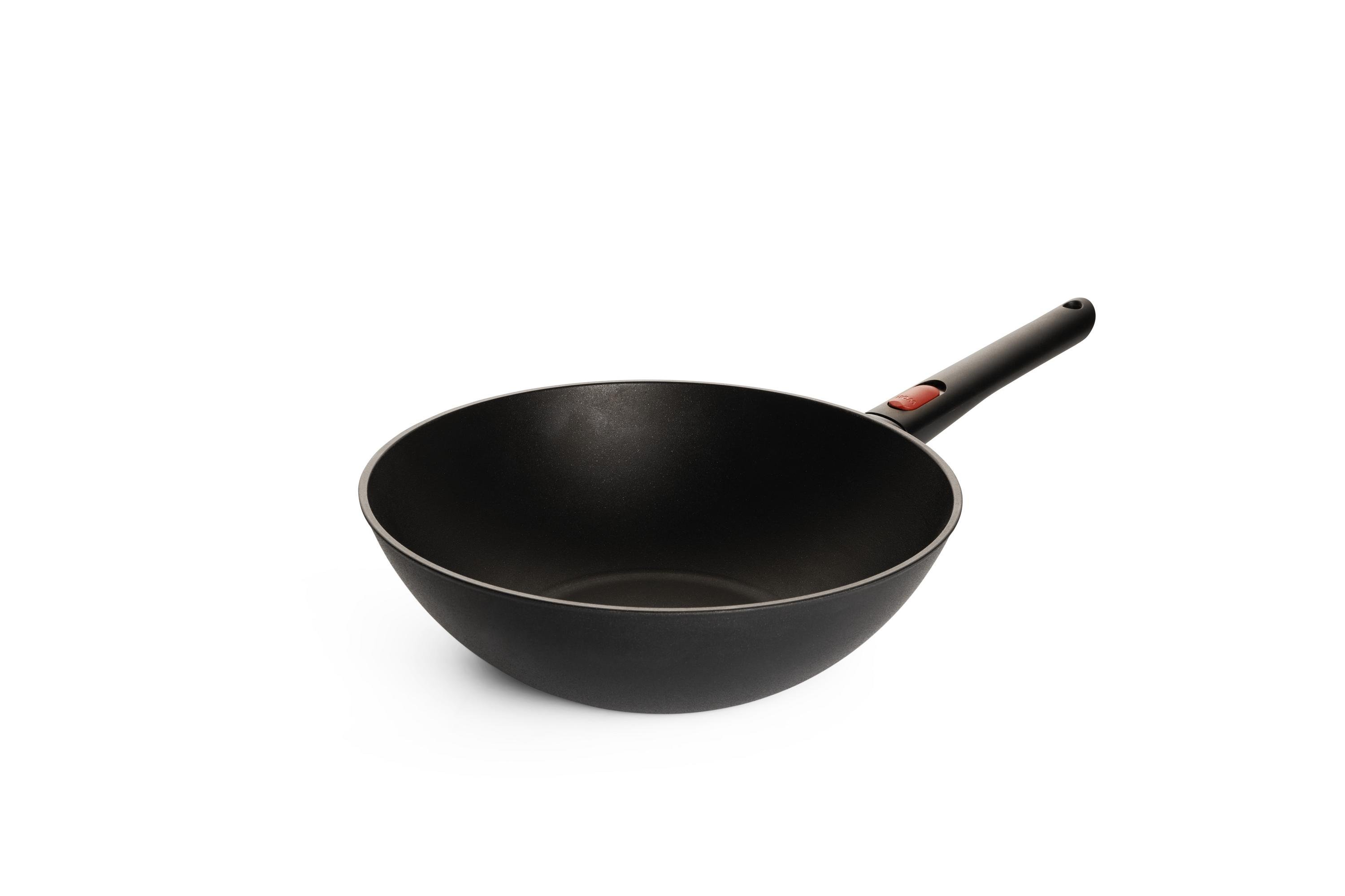 Eco Lite QXR Wok - Griffart: Abnehmbarer Phenolic-Stiel