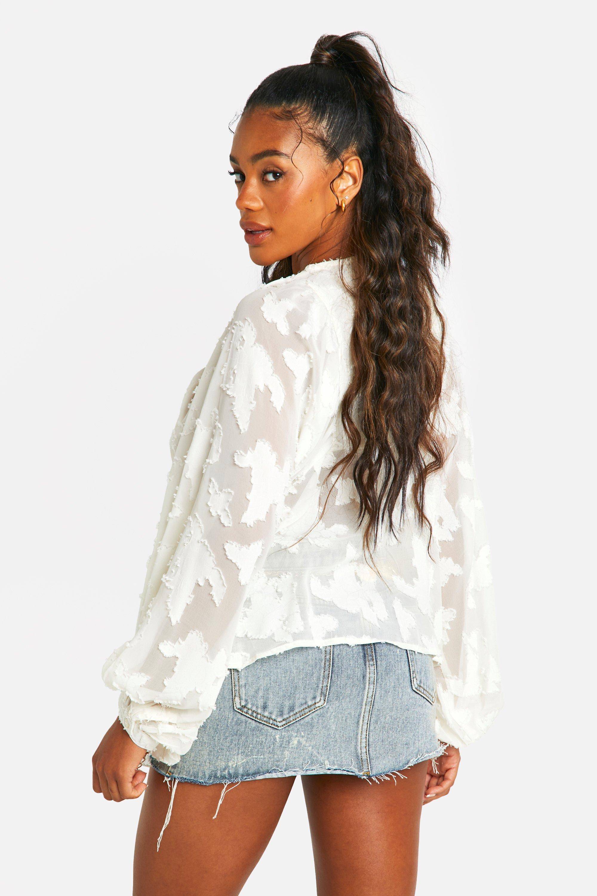 boohoo Chemisier Bohème Floral Burnout