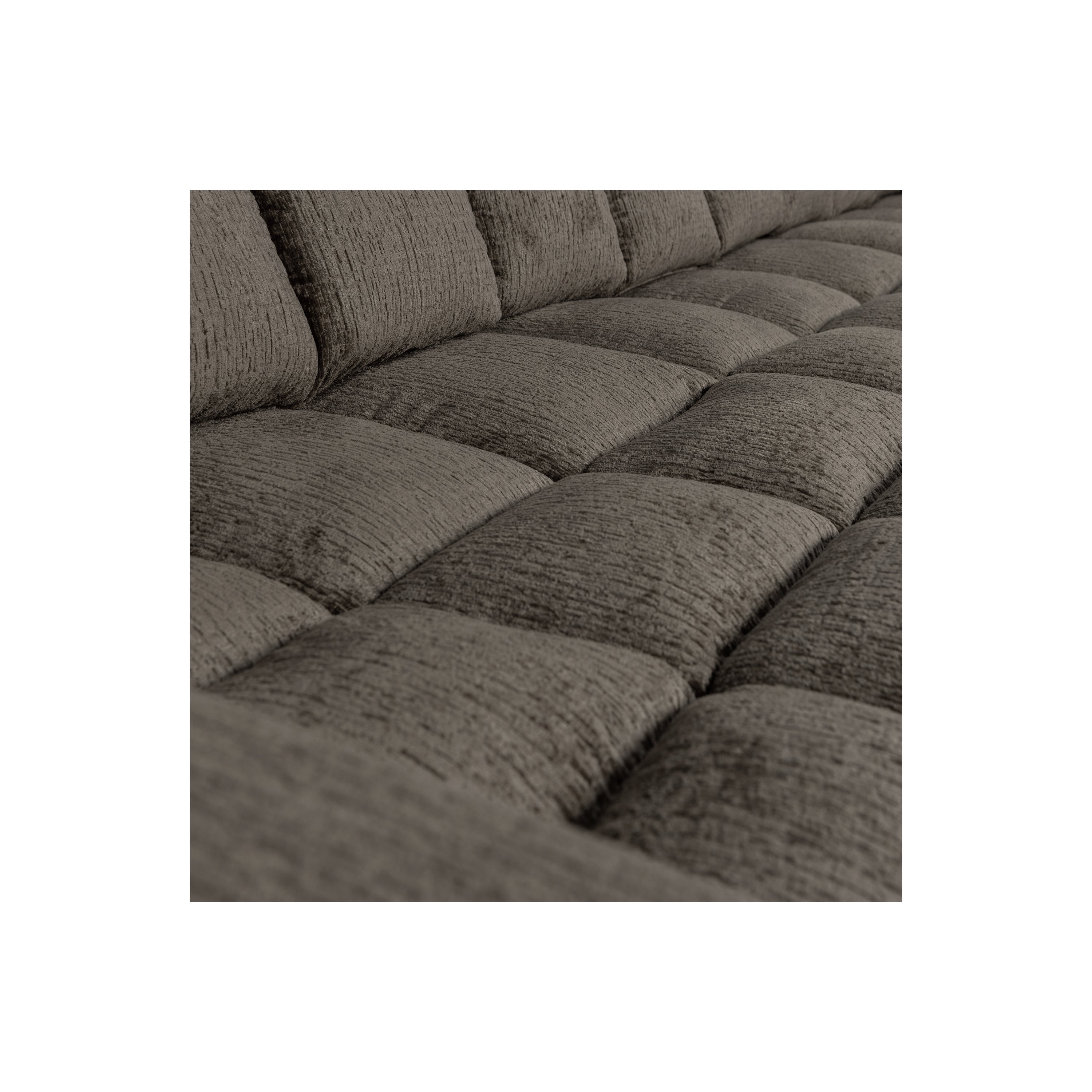 WOOOD Second Date Chaise Longue Rechts - Structure Velvet - Mountain