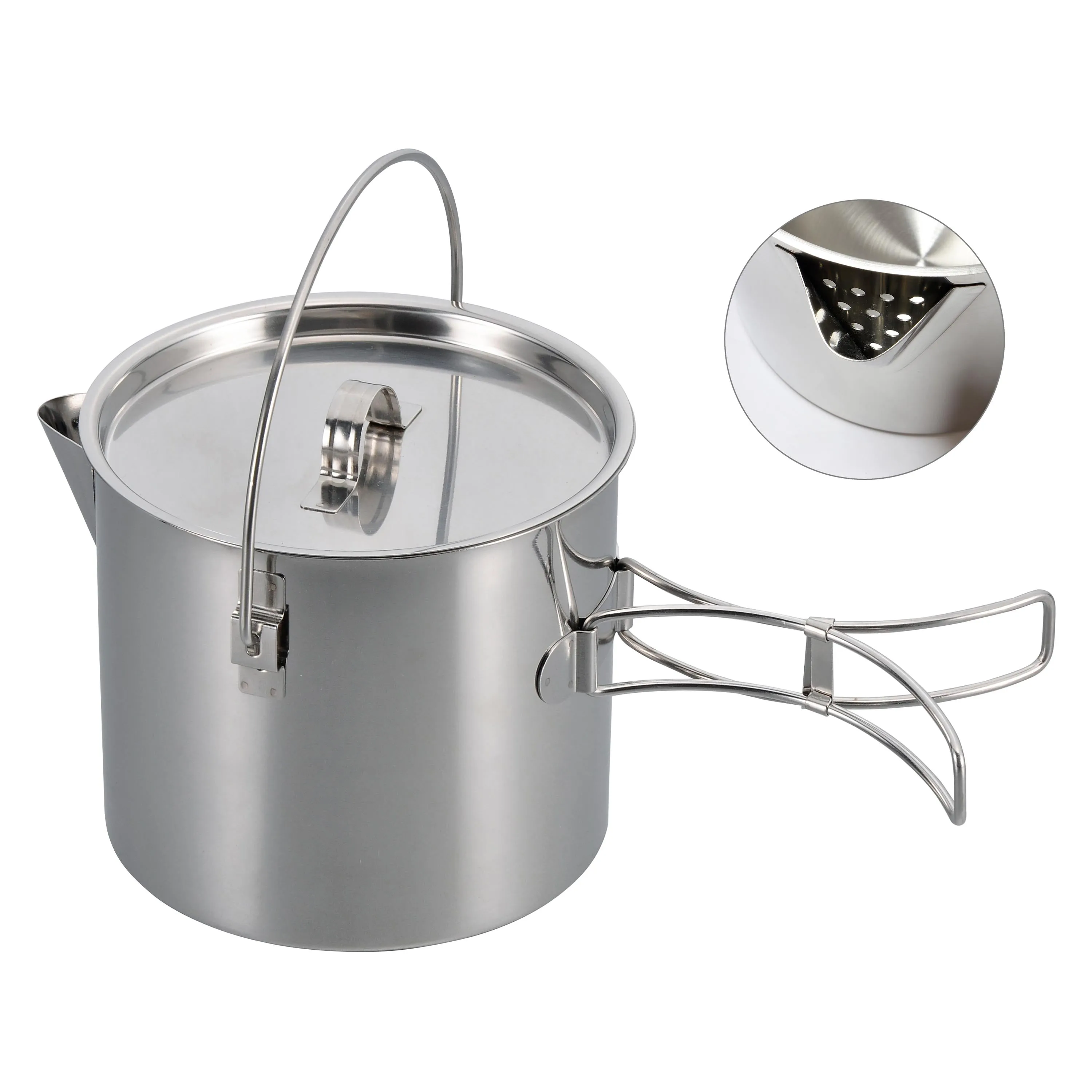 Origin Outdoors -  Origin Outdoors Topf Multitopf Edelstahl 1.4 L