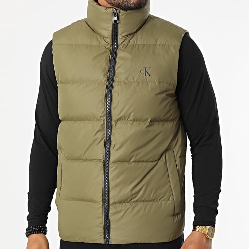 Doudoune Sans Manches Essential Down 9055 Vert Kaki