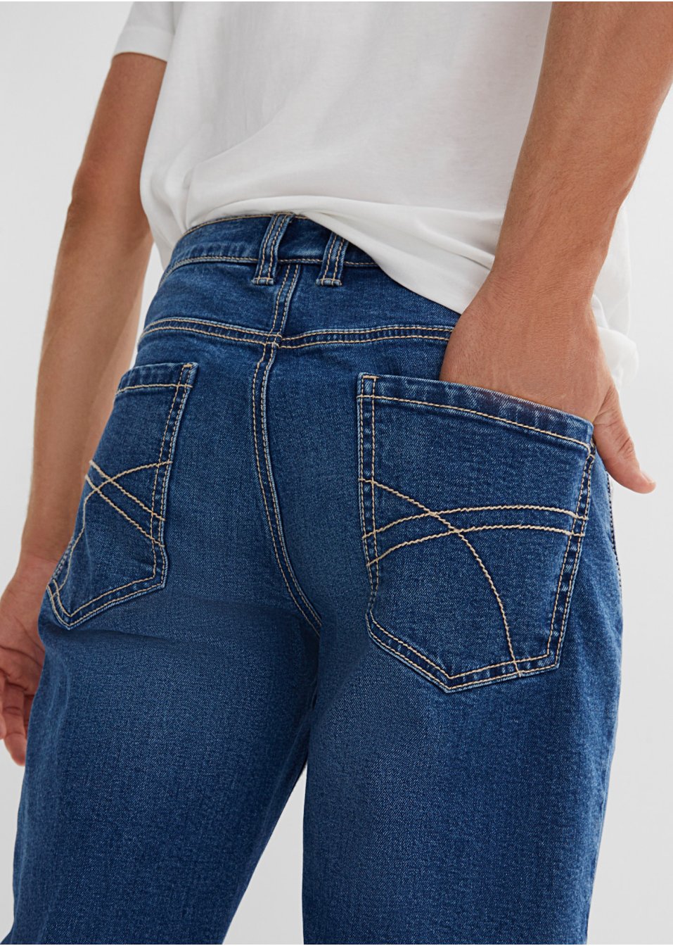 Jean extensible Loose Fit, Straight